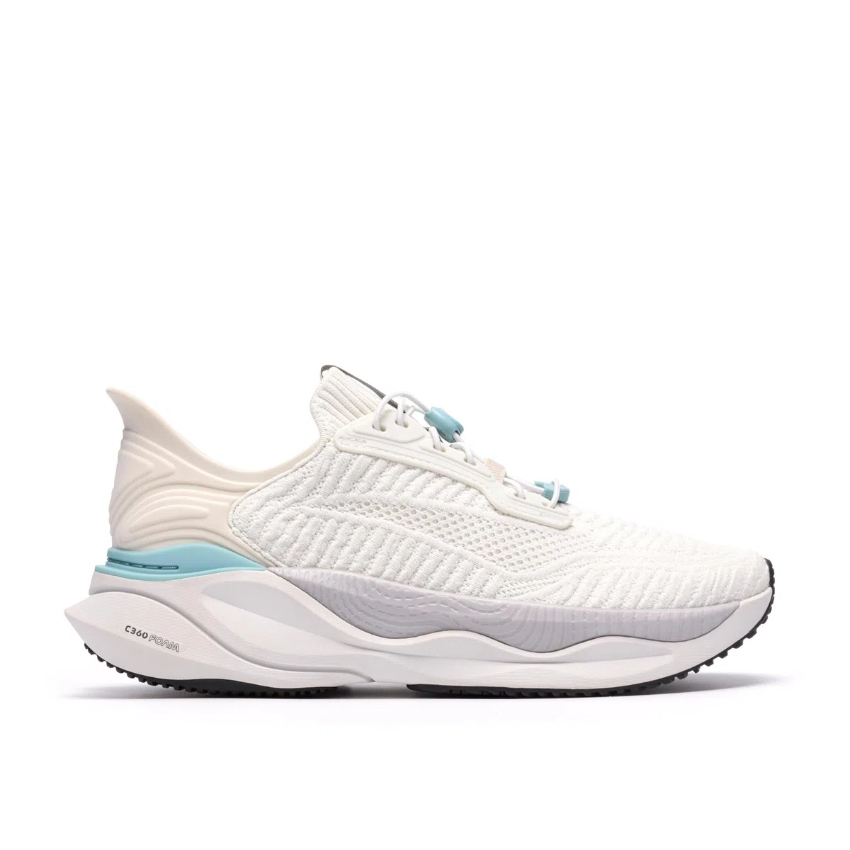 Clarks Sneaker da uomo Pace Rise in tessuto bianco