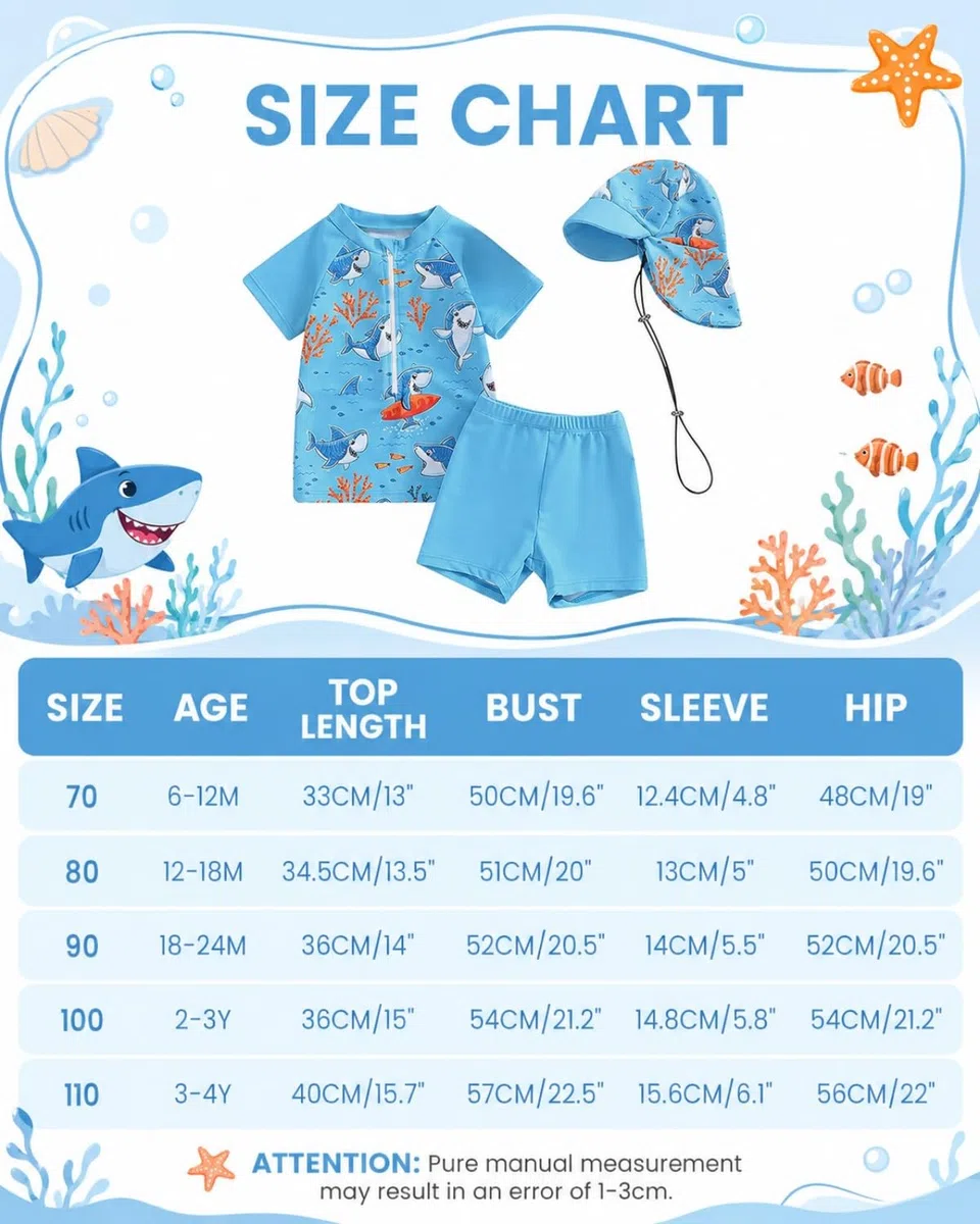 JiAmy Costume da bagno per bambini e ragazzi, protezione UV per bambini, costume da bagno intero