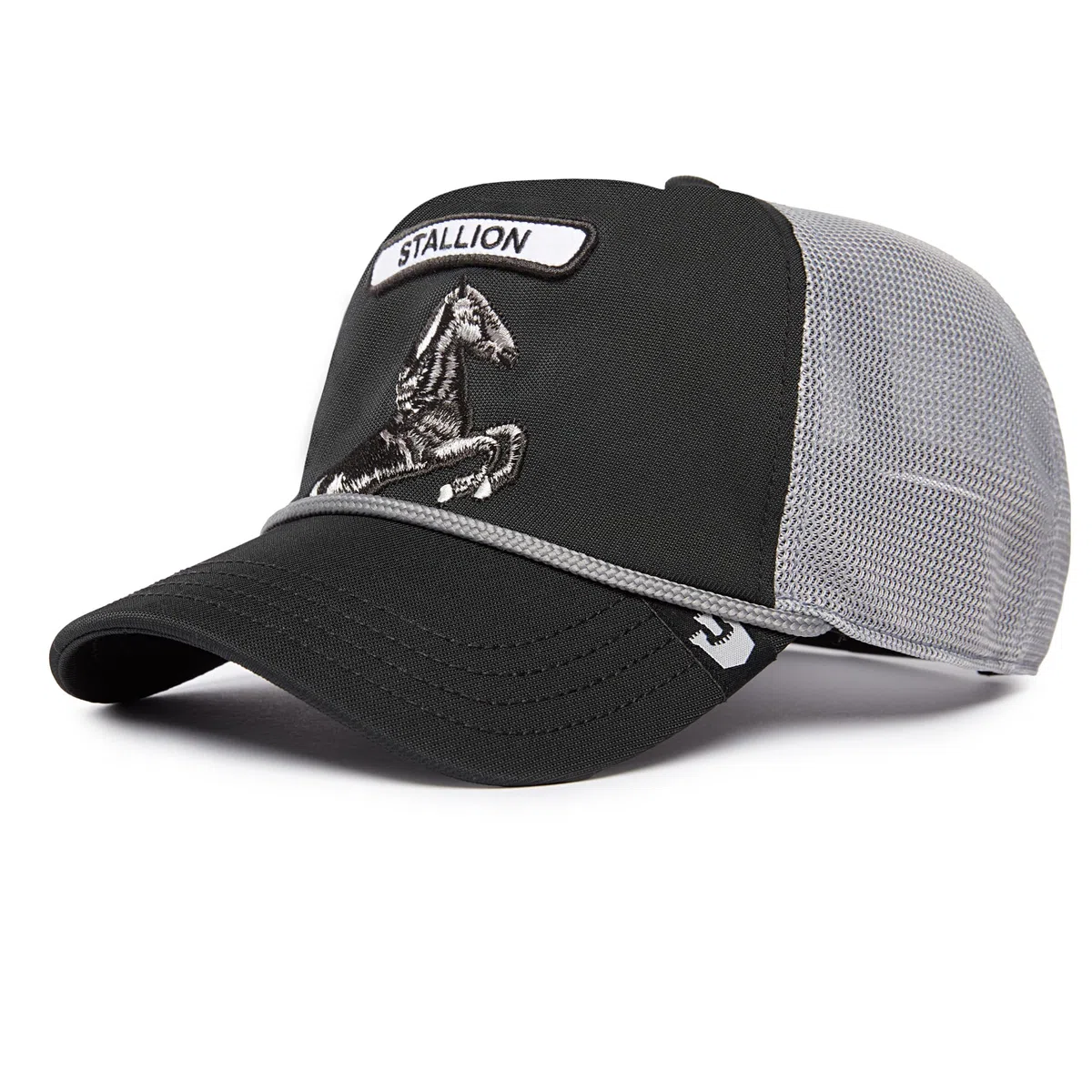 Goorin Bros. Animale Berretto Fattoria Berretto da Camionista Cinturino in Corda Maglia Ricamo Snapback Regolabile Cappellino