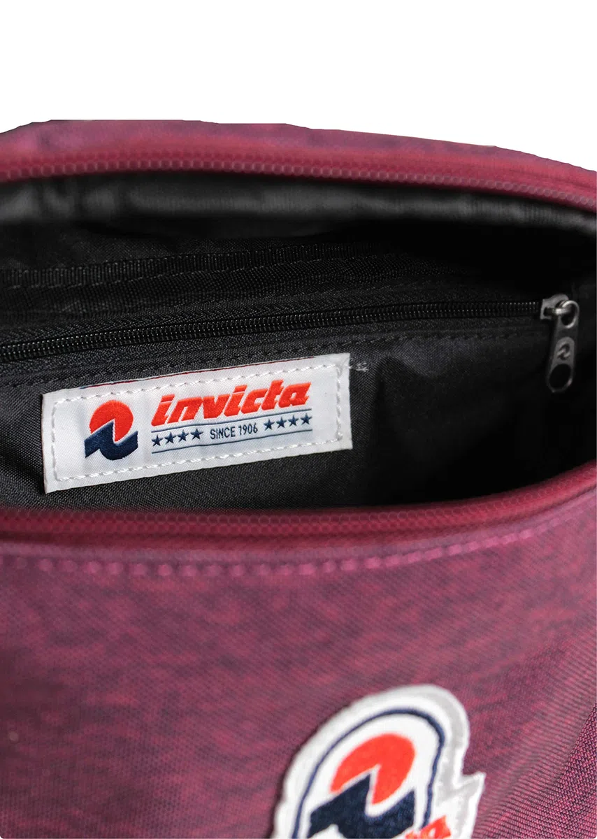 Invicta Marsupio 25 Solid, 25 cm, 2 Lt, Viola, Per ragazzi, Ragazze e adulti, Sport, Tempo libero, Viaggi