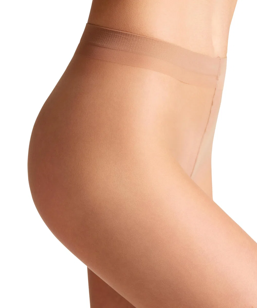 Falke donna Shelina 12 DEN collant filo sottile morbido velatissimi transparenti leggermente scintillanti tinta unita vita sottile e stretta cuciture piatte nella zona della punta 1 pezzo