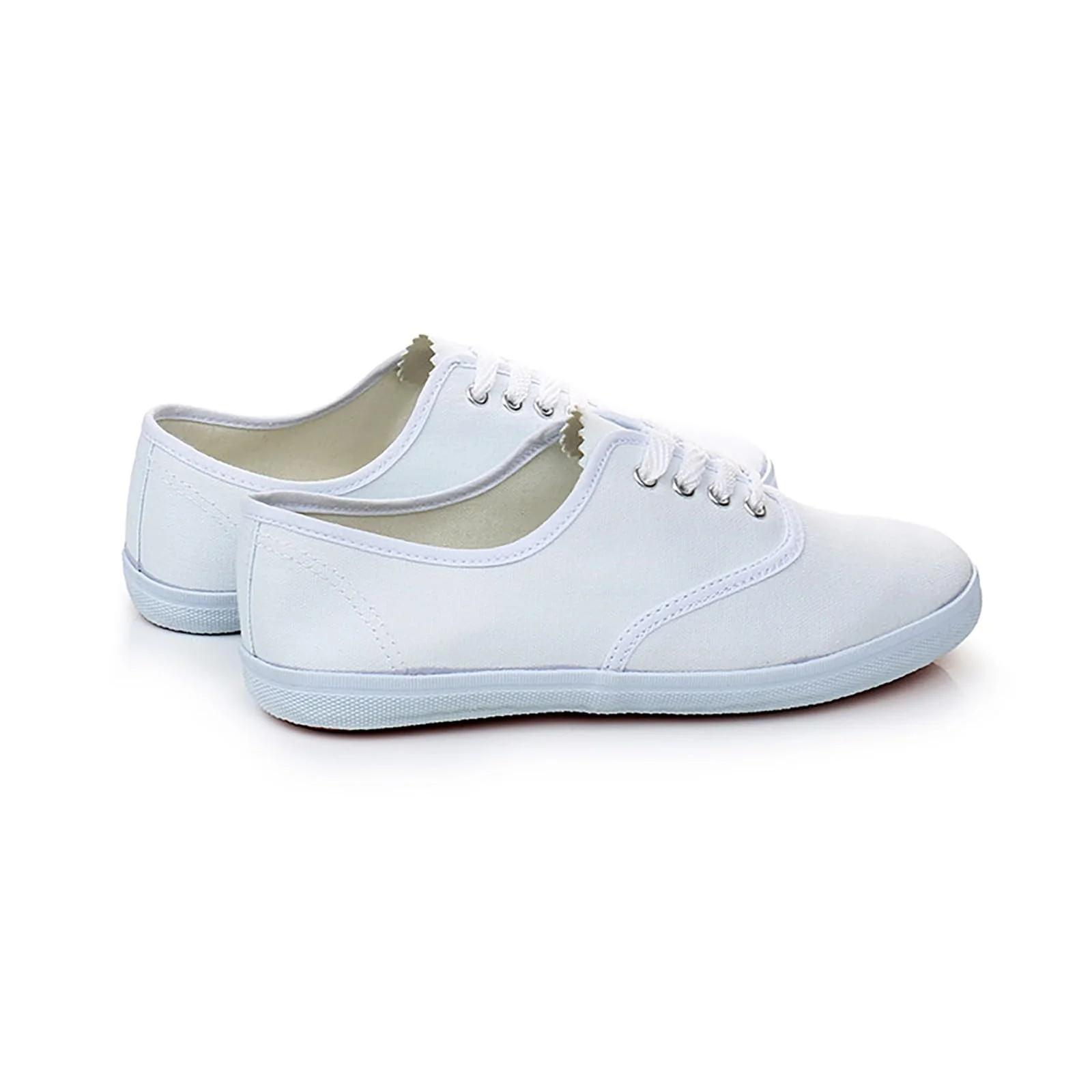Generisch Scarpe da ginnastica basse, scarpe in tela, da donna, leggere, in tessuto morbido, con plantare largo, unisex, in tela, di grandi dimensioni