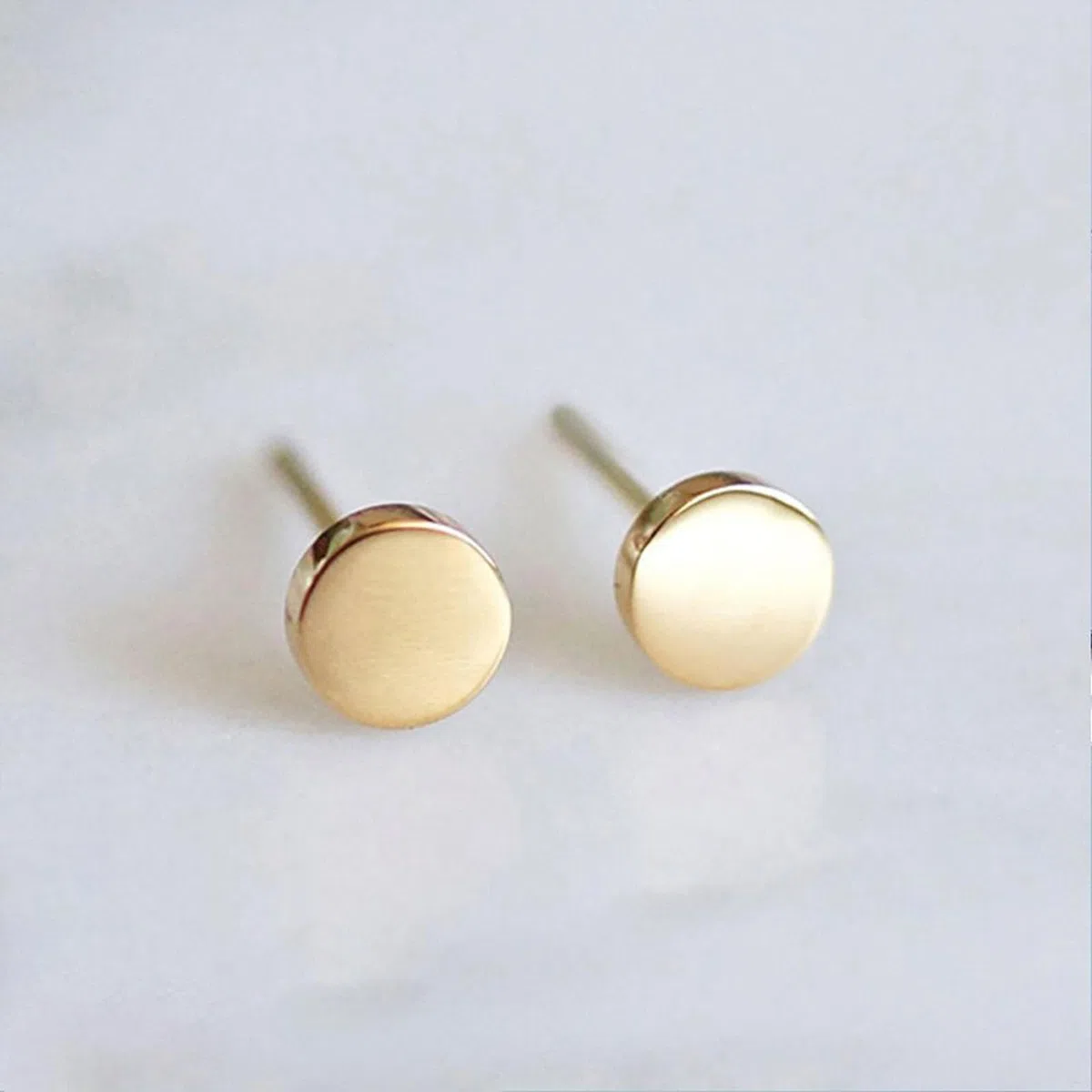 3 Paia Orecchini Rotondi Argento 925 per Donna Uomo Bambina Ragazza Orecchino a Lobo Oro Piccoli Orecchini da Donna Disco Rotondo Orecchino a Bottone Cartilagine