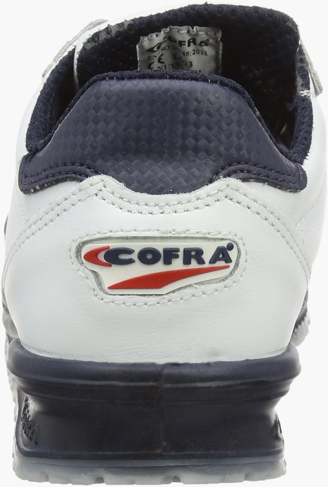 Cofra, Scarpe di Sicurezza da ginnastica Nuvolari S3 SRC, taglia 44, in pelle bianca