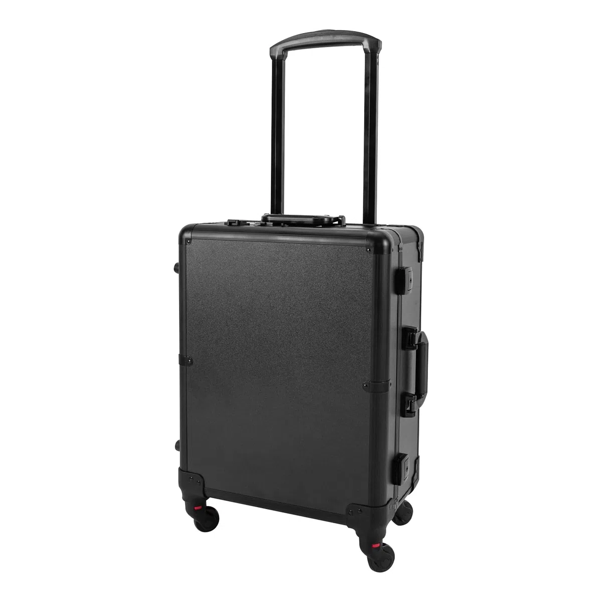 Valigetta cosmetica 21 in trolley con illuminazione a specchio Rolling Makeup con luci a specchio, valigetta professionale da parrucchiere, 8 lampadine a LED con serratura e chiavi, gambe regolabili,