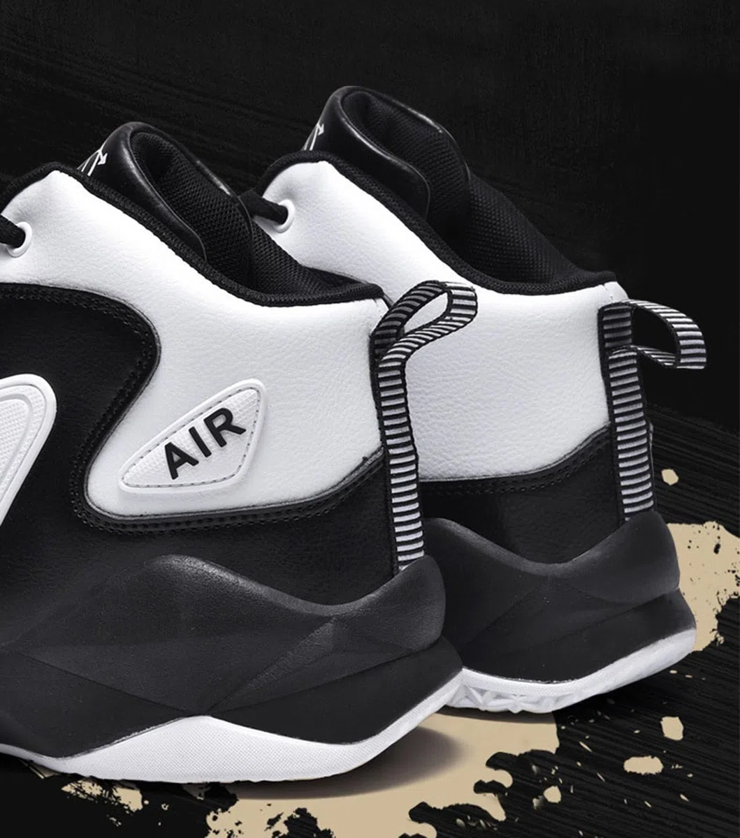 Scarpe da Basket alla Moda da Uomo, Scarpe Sportive Resistenti all'Usura All'aperto, Scarpe da Allenamento per Ragazzi(46 EU, Q1)