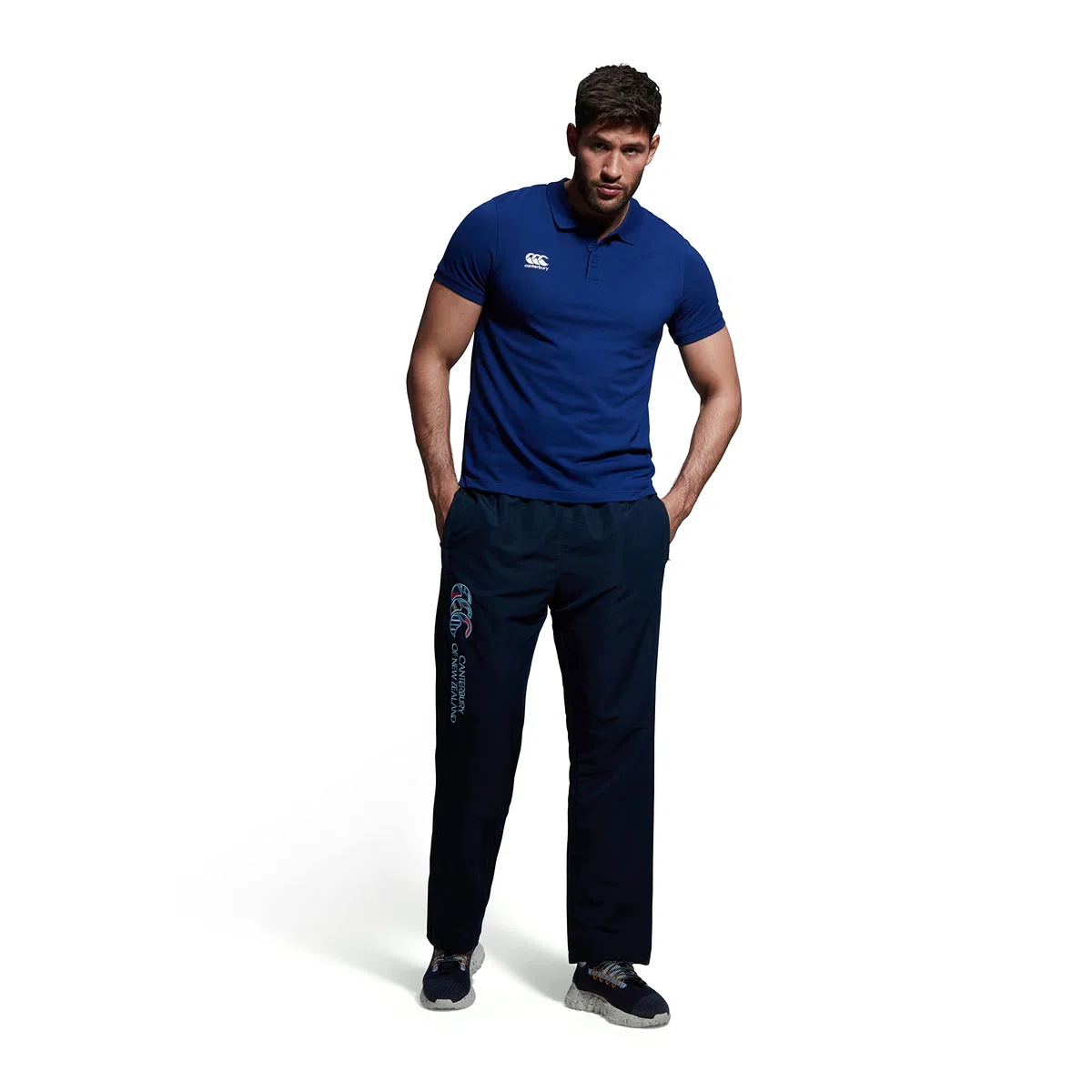 Canterbury Uomo Pantaloni da Stadio | Pantaloni da Jogging da Tuta | Resistenza e Comfort