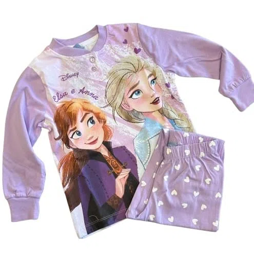 pigiama bambina frozen in cotone 2264