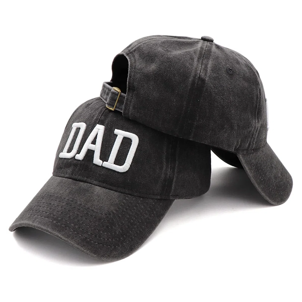 Mom and Dad Baseball Cap – Mom & DAD Coppia – Ricamato Denim Washed regolabile, regalo per coppie, genitori, berretto da baseball unisex