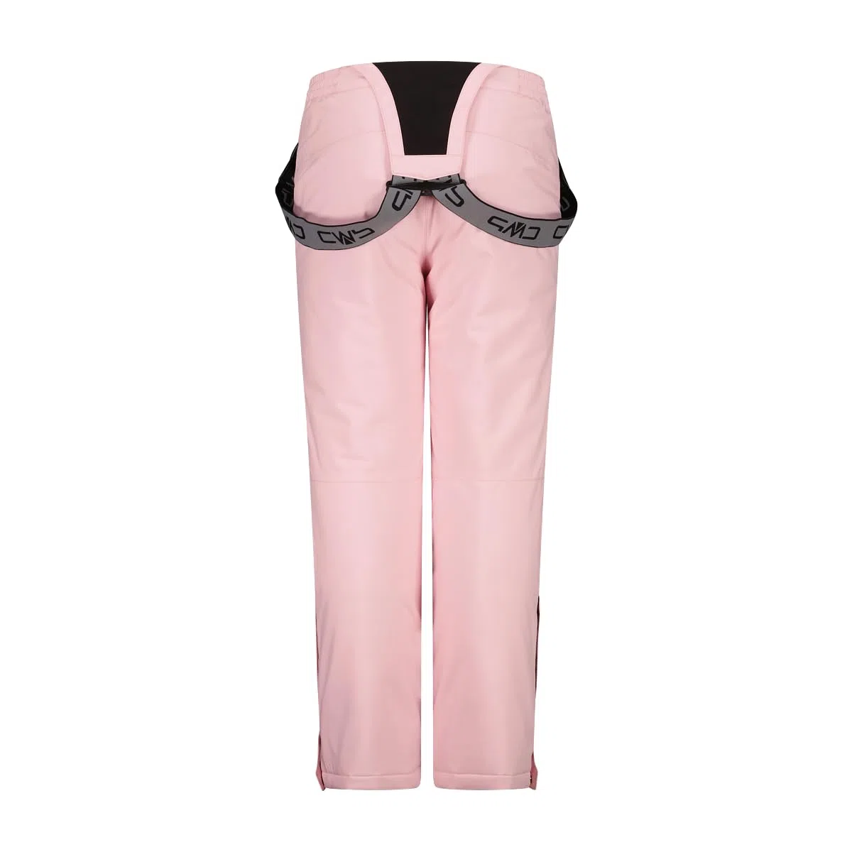 CMP Clima Protect - Pantaloni da sci per bambini, con bretelle rimovibili, colore: rosa