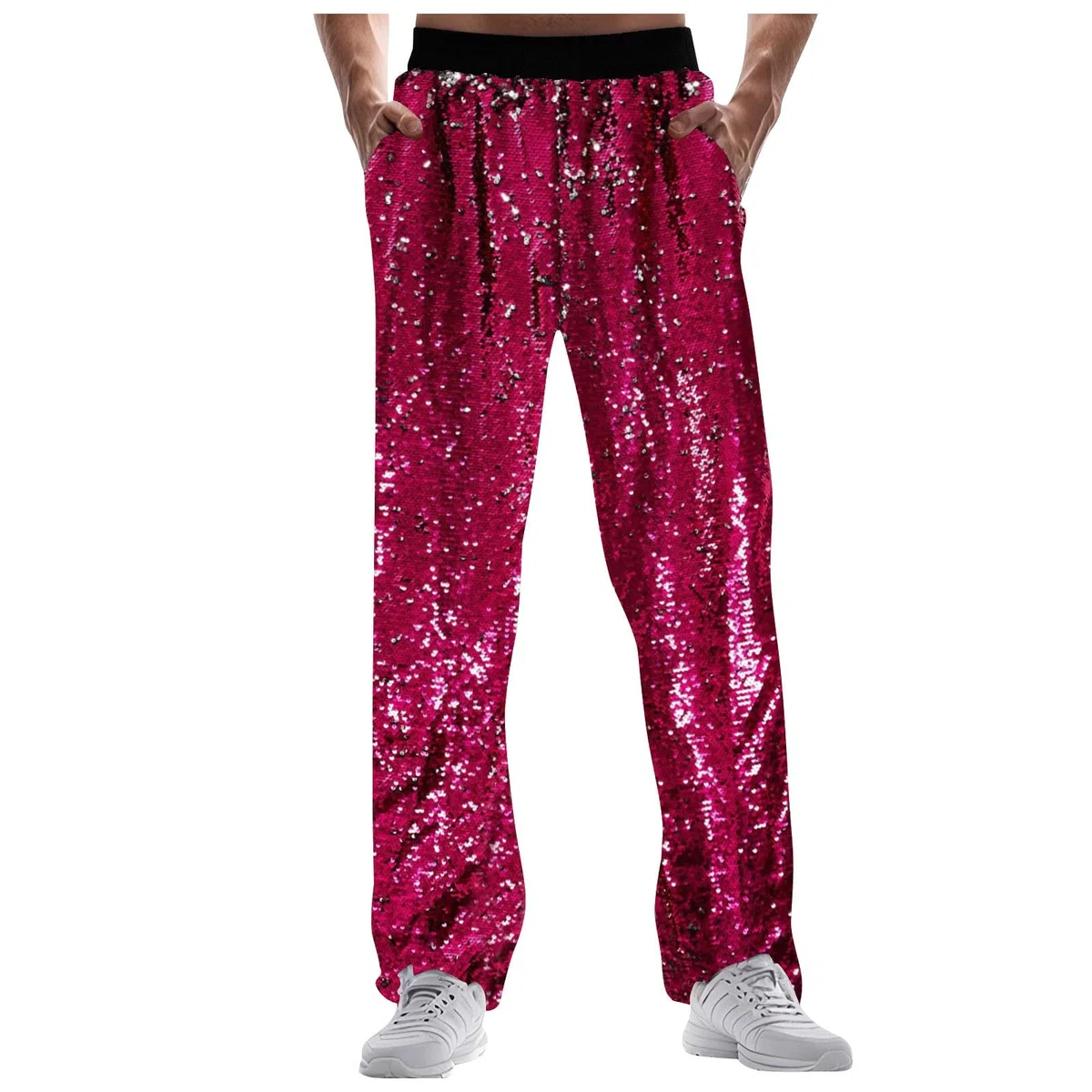 Pantaloni da uomo Cargo diritti da jogging in lino cotone casual vestibilità dritta traspirante comfort vita elastica morbida tinta unita estate lavoro A43