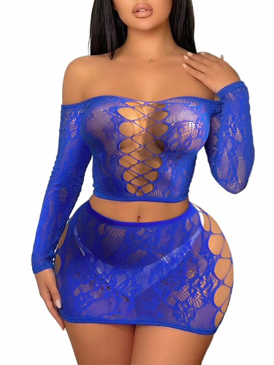 Buitifo Set Lingerie Donna Bodysuit Biancheria da Notte Sexy