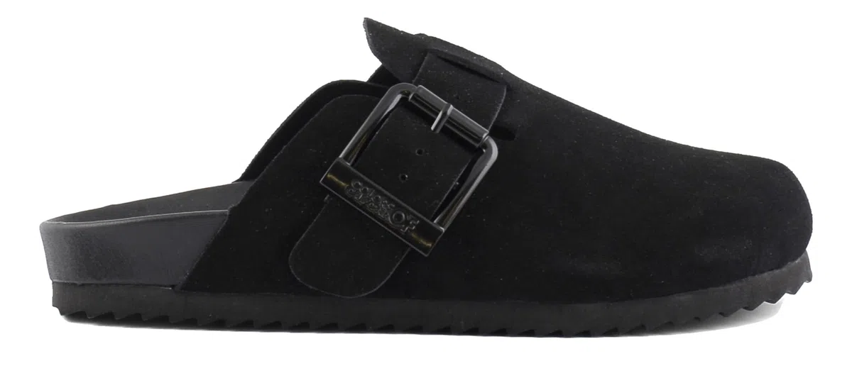 Colors of California Monocolor suede sabot MUD 36