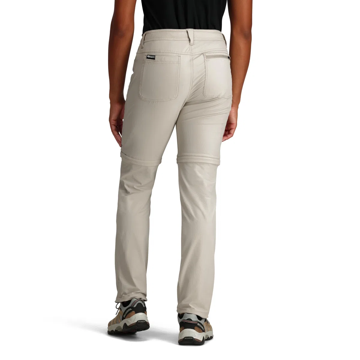 Outdoor Research Pantaloni convertibili Ferrosi Donna - Attrezzatura da Escursionismo Ar, Sabbia scura., 44
