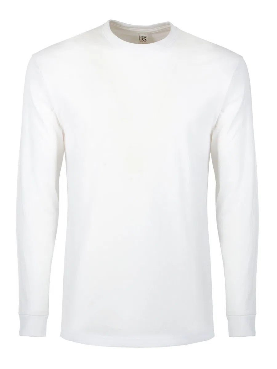 T Shirt Uomo - Maglietta Manica Lunga Cotone, Tshirt Maglia Maniche Lunghe da Lavoro, T-Shirt Tinta Unita