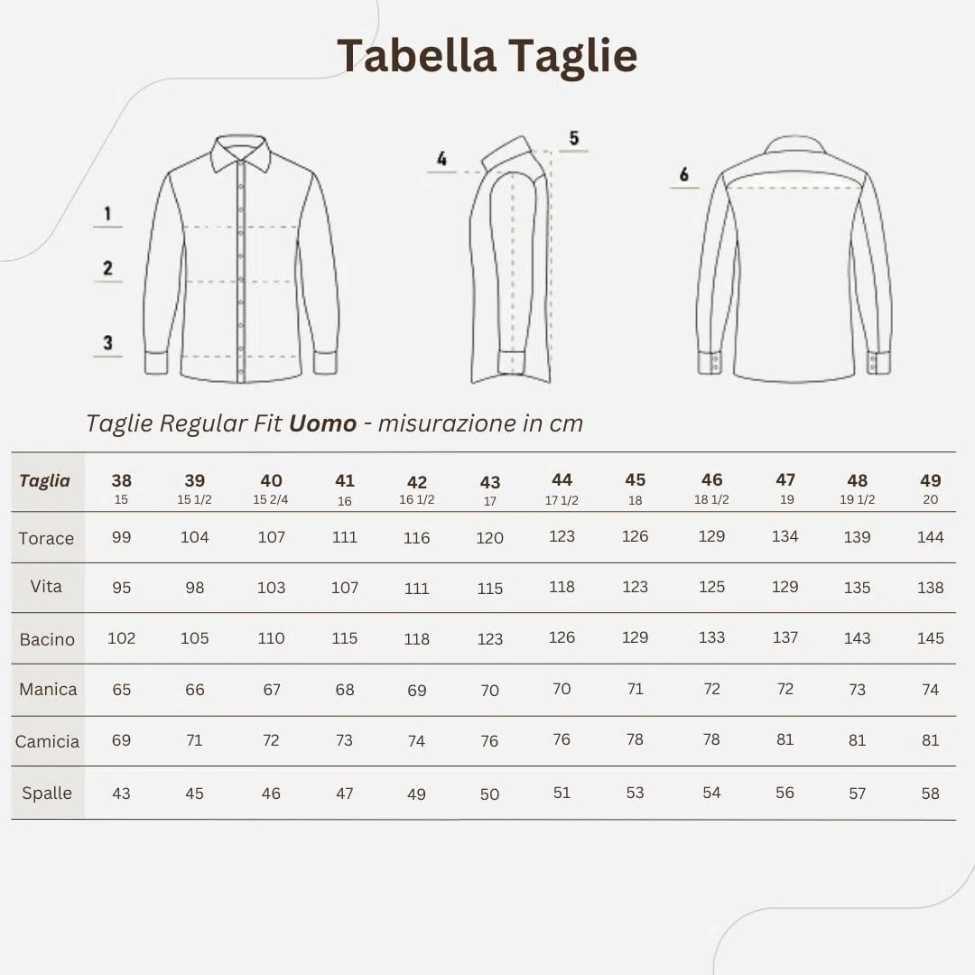 Camicia Uomo Righe, Collo Francese in Cotone Popeline, Rigata Custom Fit, Camicie Uomo in Cotone di qualità Superiore, Artigianale - Sartoria Napoletana