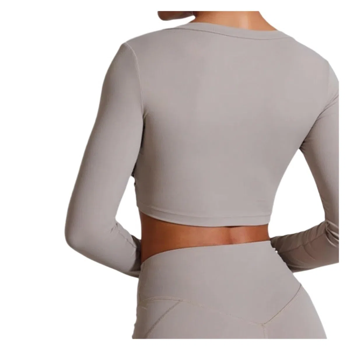 Reggiseno Sportivo da Donna Maglietta Sportiva a Maniche Lunghe da Donna, Top Corto Palestra, Magliette Allenamento Femminili, Abbigliamento Yoga ad Asciugatura Rapida