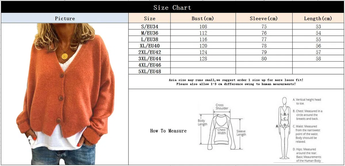 SISAY Cardigan in Lana Donna Scollo a V Manica Lunga Taglie Forti Autunno Invernale Giacca Manica Pipistrello Maglia Cappotti con Bottoni Maglione Giubbotto Cashmere Anteriore Elegante Maglione