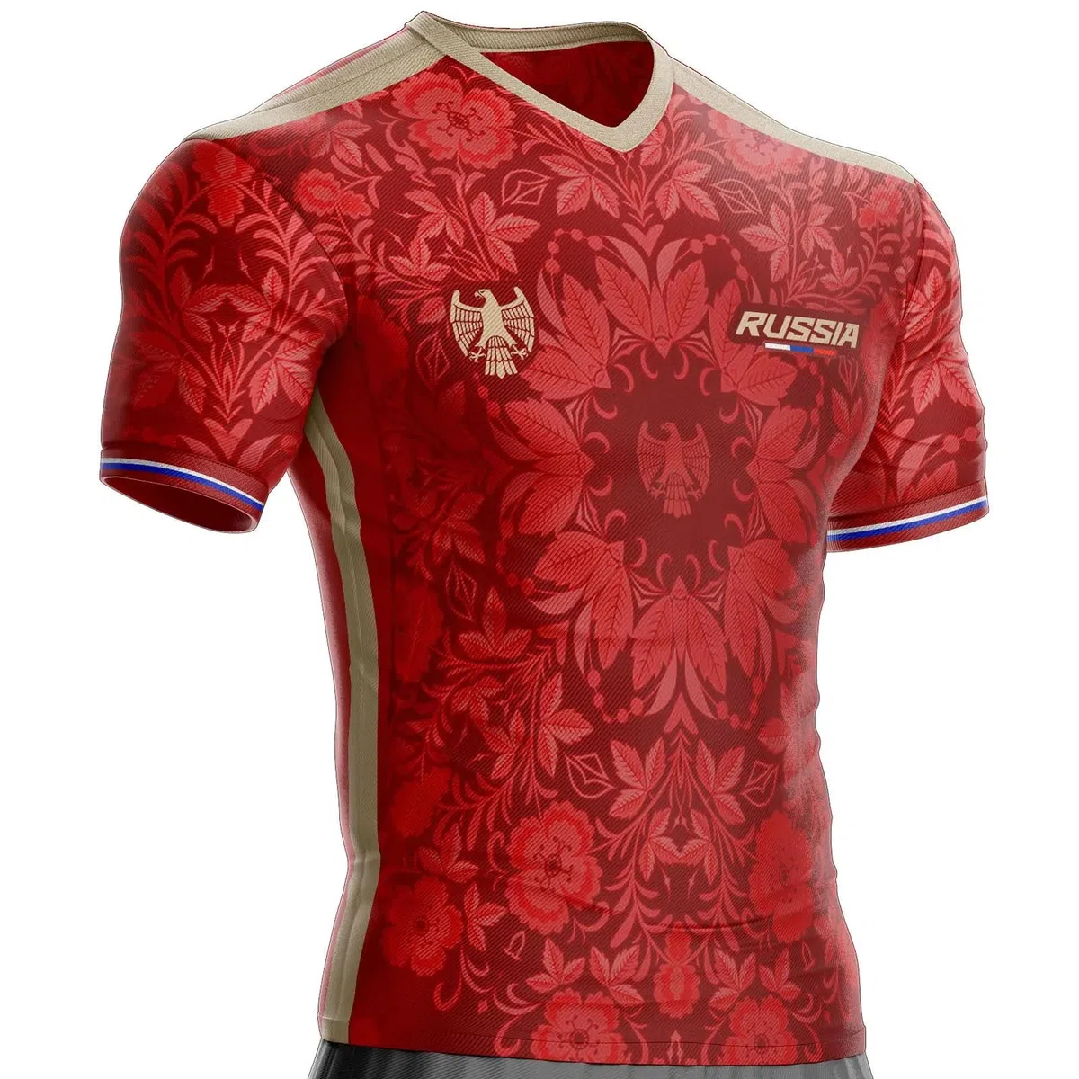 Maglia Russia Calcio RS-77 Bandiera Russa