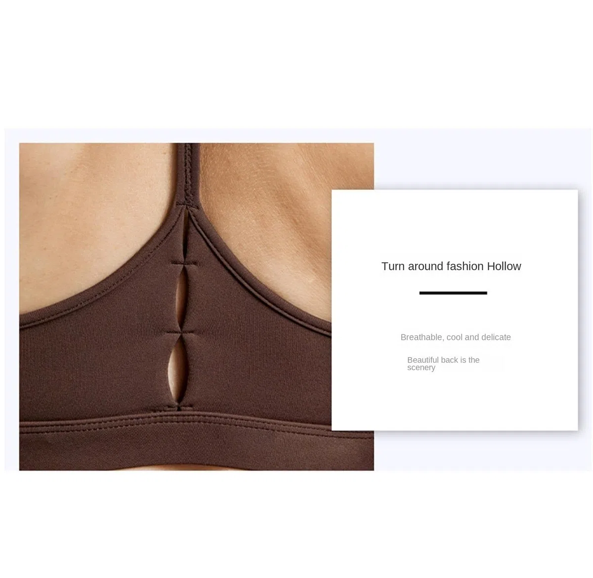 Reggiseno Sportivo Donna Reggiseno Sportivo Da Donna Con Canotta Y-Line, Spalline Sottili, Reggiseno Yoga Imbottito Traspirante Comfort Reggiseno Sportivo(G,Large)