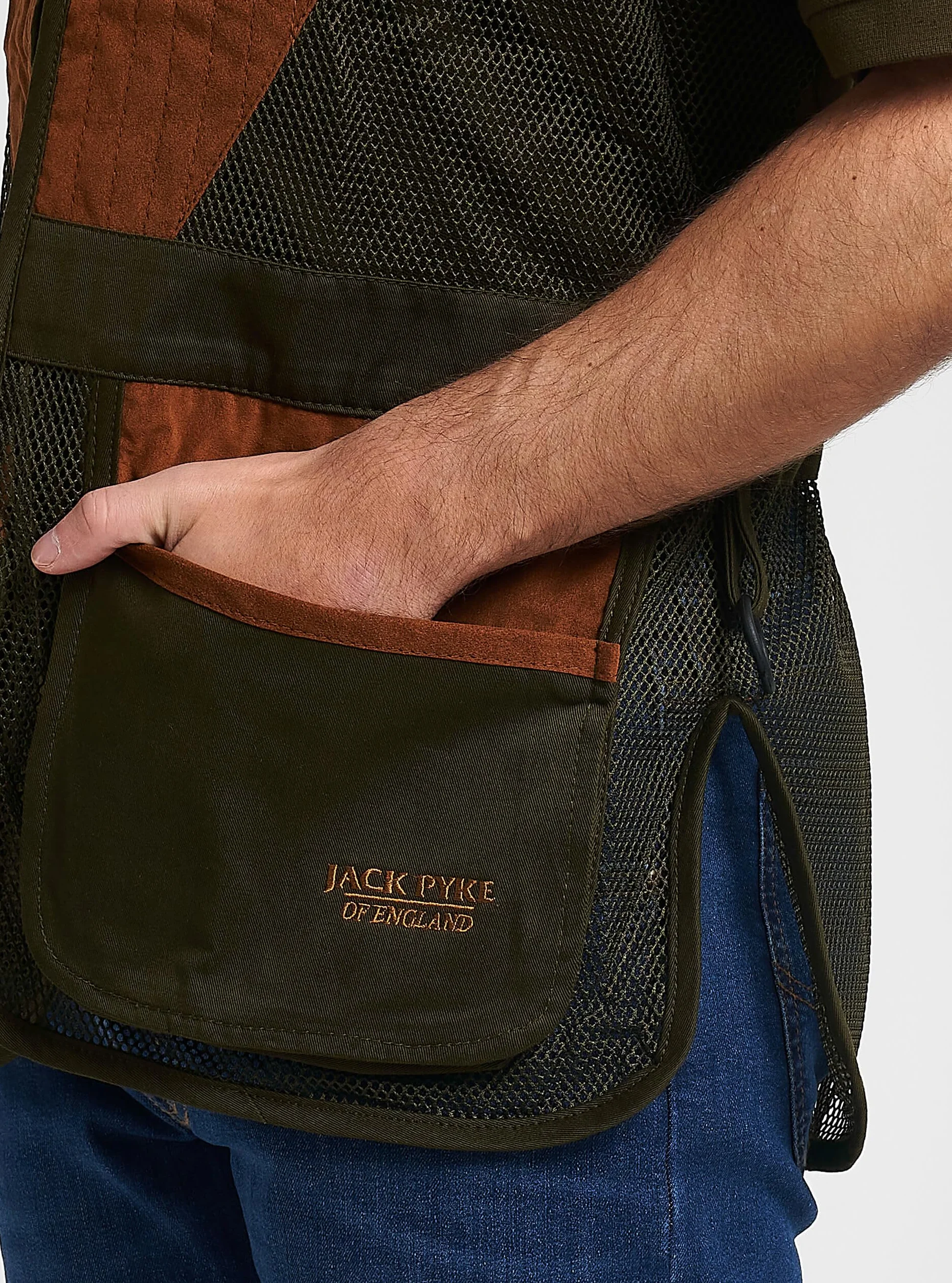 JACK PYKE Sporting - gilet da tiro - Verde - M