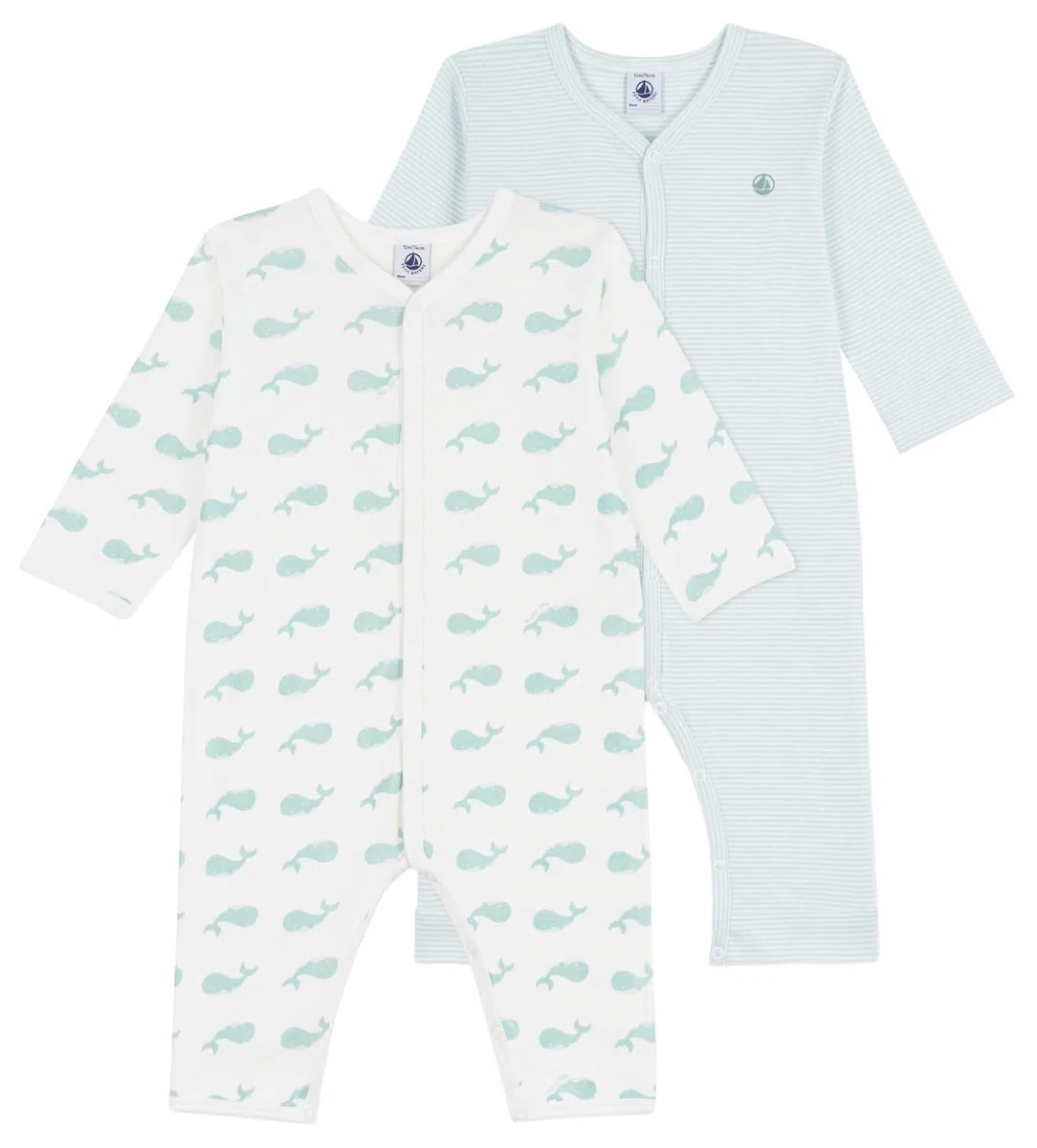 Petit Bateau A0fuj - Abbigliamento da Notte Unisex, Variant 1, 12 Mesi