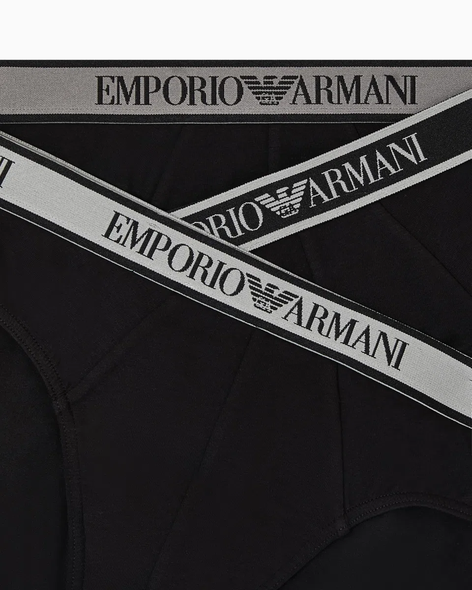 Emporio Armani 3-Pack Brief Mutande da Uomo Uomo