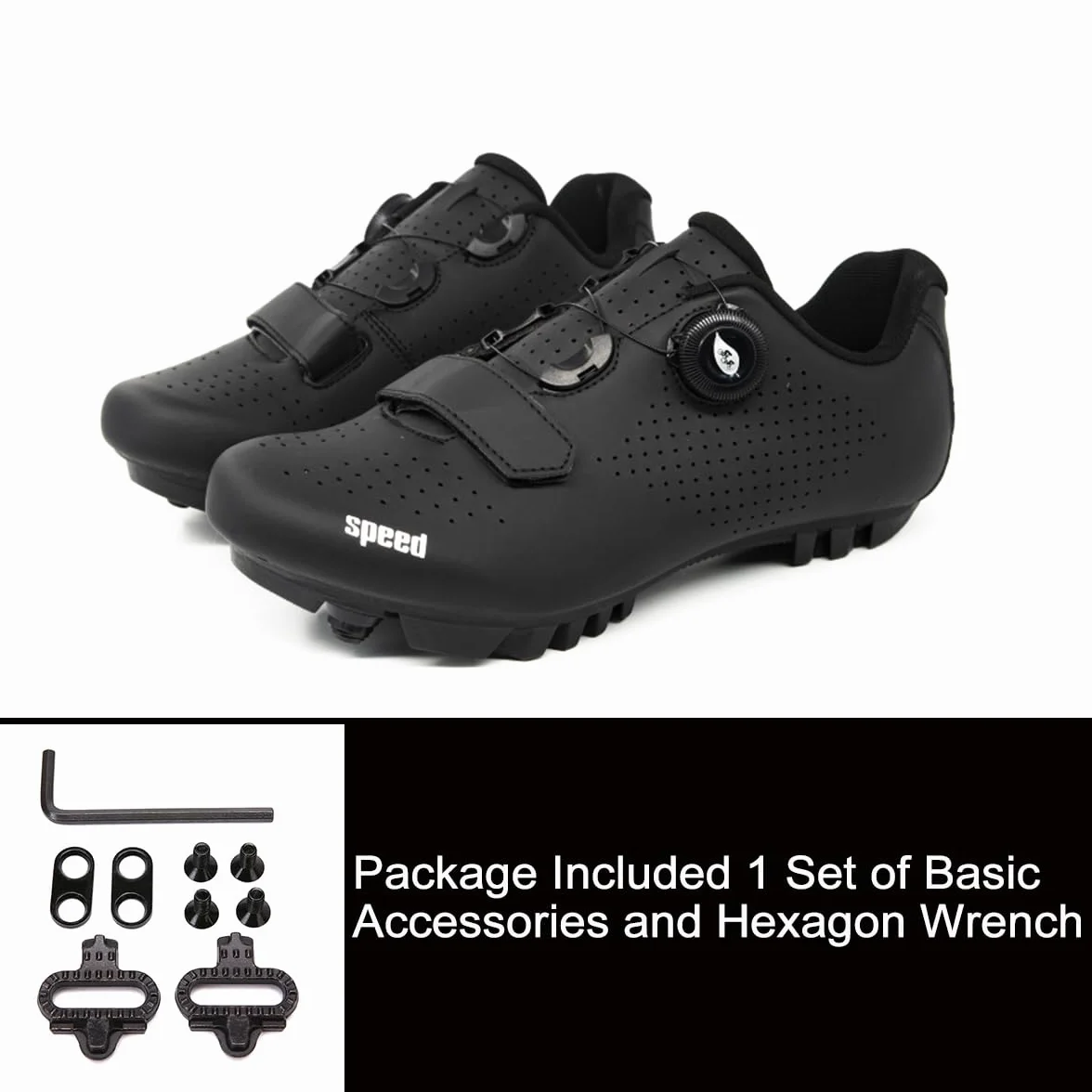 Hixingo Scarpe da Ciclismo Uomo Donna, Scarpe da Mountain Bike per Bici da Strada, Scarpe MTB Road SPD Scarpe da Ciclismo da Bici Compatibile, Scarpe da Equitazione