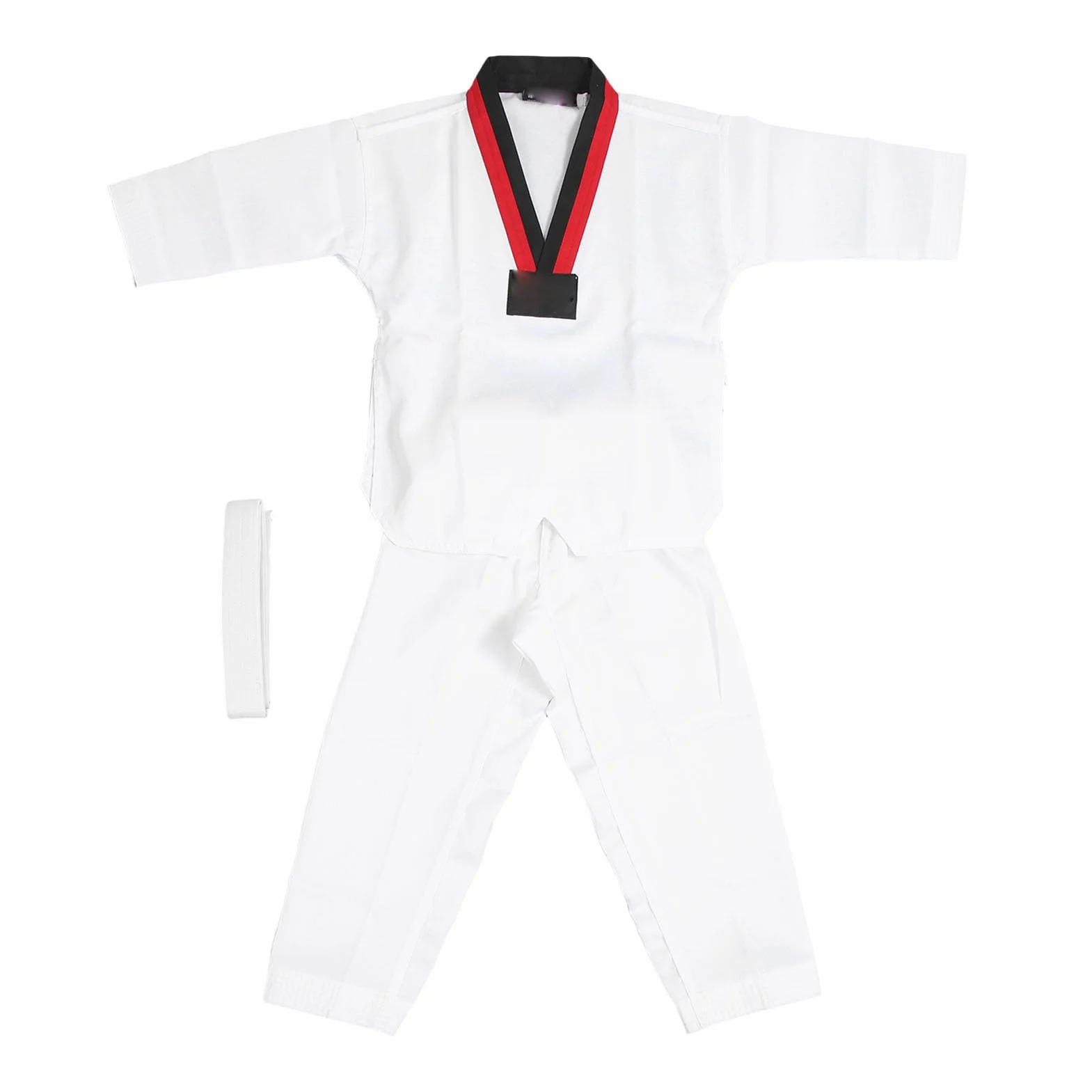 VGEBY Taekwondo Uniforme per bambini, confortevole e durevole, uniforme da allenamento Taekwondo, morbida e traspirante, uniforme da karate sportiva per bambini, Dobok di Taekwondo
