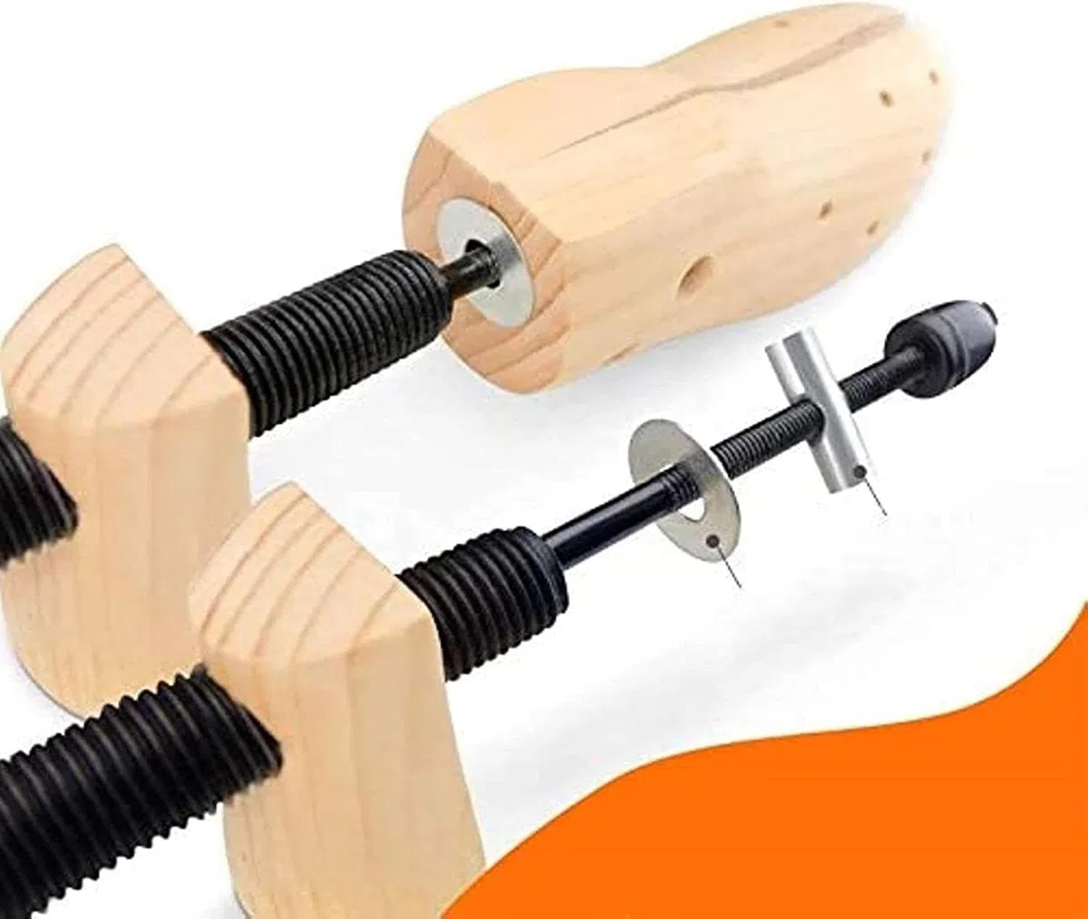 REVAHI Albero per Scarpe Professionale Supporto per Scarpe in Legno Espansore per Scarpe in Pino Scarpa Ultime Scarpe in Pelle Stivali Scarpe stereotipate Espandi Supporto per Scarpe in Legno