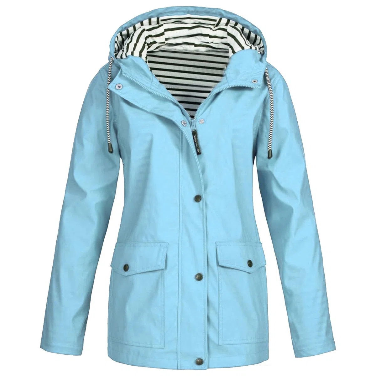 Giacca Antipioggia Da Donna Outdoor Plus Size Resistere All'Acqua Cappotto Allentato Antivento Con Cappuccio E Pantaloni Eleganti Impermeabile Trekking Vento Sportiva Windbreaker Jacket