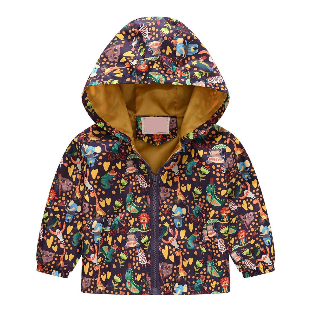 HAOLEI Giacche Impermeabile Unisex Bambini Antivento Softshell Giacca Antipioggia Leggera Bambino Sportiva Cappotti Antivento Esterni con Fodera Morbida Ragazzi Ragazze Abbigliamento