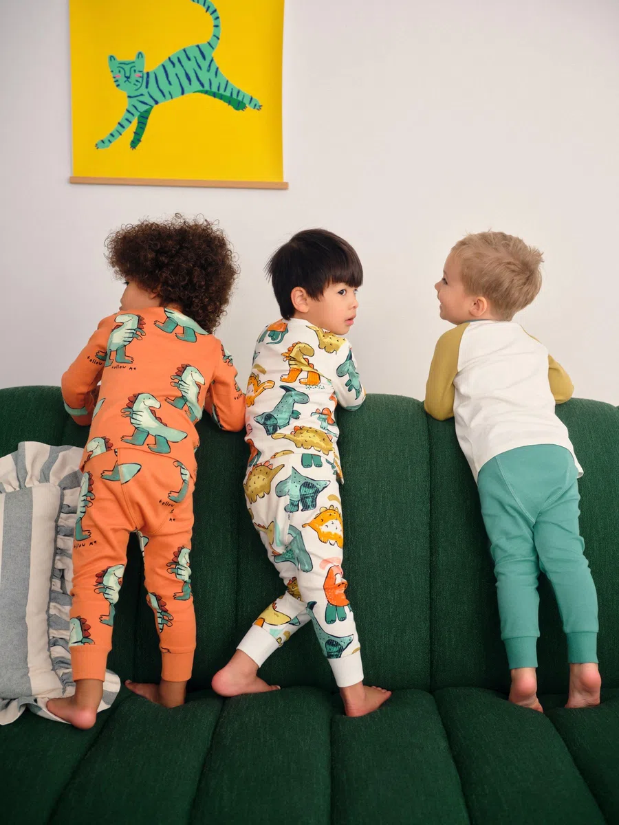 NEXT Ragazzo Confezione da 3 Pigiami Comodi