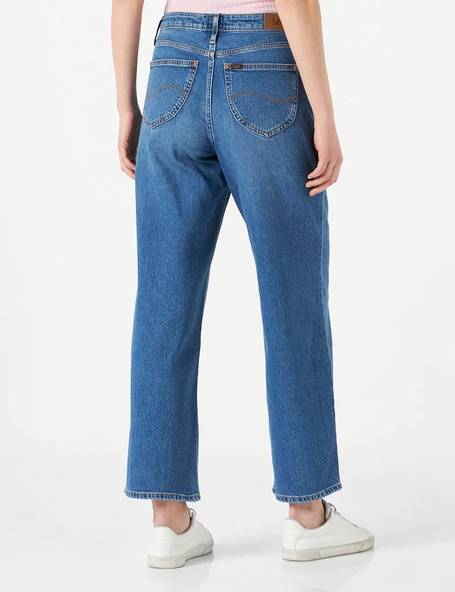 Lee - Wide Leg Long, Jeans Donna
