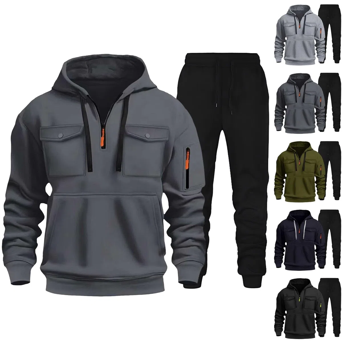 Tuta Uomo Completa Tuta Running Uomo Tutta Donna 3Xl Felpata Pile Cappuccio Pile Invernale Ginnastica Completa Invernale Acetato Felpate Felpata Con Cappuccio Tute Da Ginnastica In Cotone Pail Da
