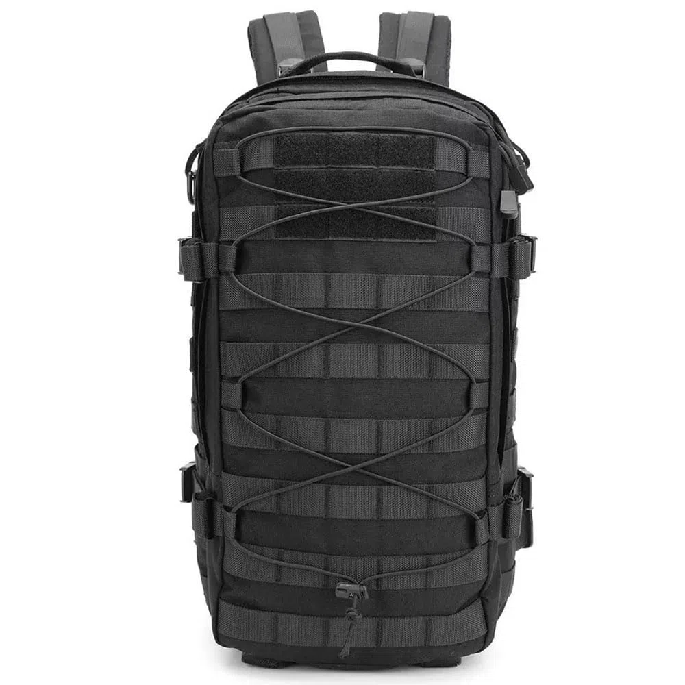 Zaino Borsa per Utensili, Sport All'aperto Alpinismo E Caccia Borsa, Viaggio Escursionismo Pesca Multifunzionale-Nero