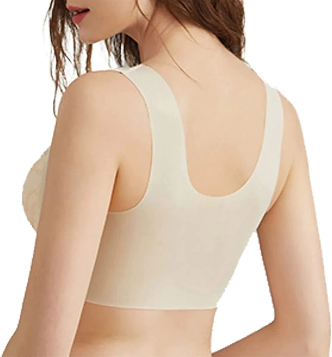 Ronronner Donna Reggiseno Pizzo Reggiseno Sportivo Cinghie Cinghie Reggiseno Senza Bretelle Reggiseno Yoga Reggiseno Sportivo Impunture Supporto Microfibra e Pizzo con Interno Coppe in Coton