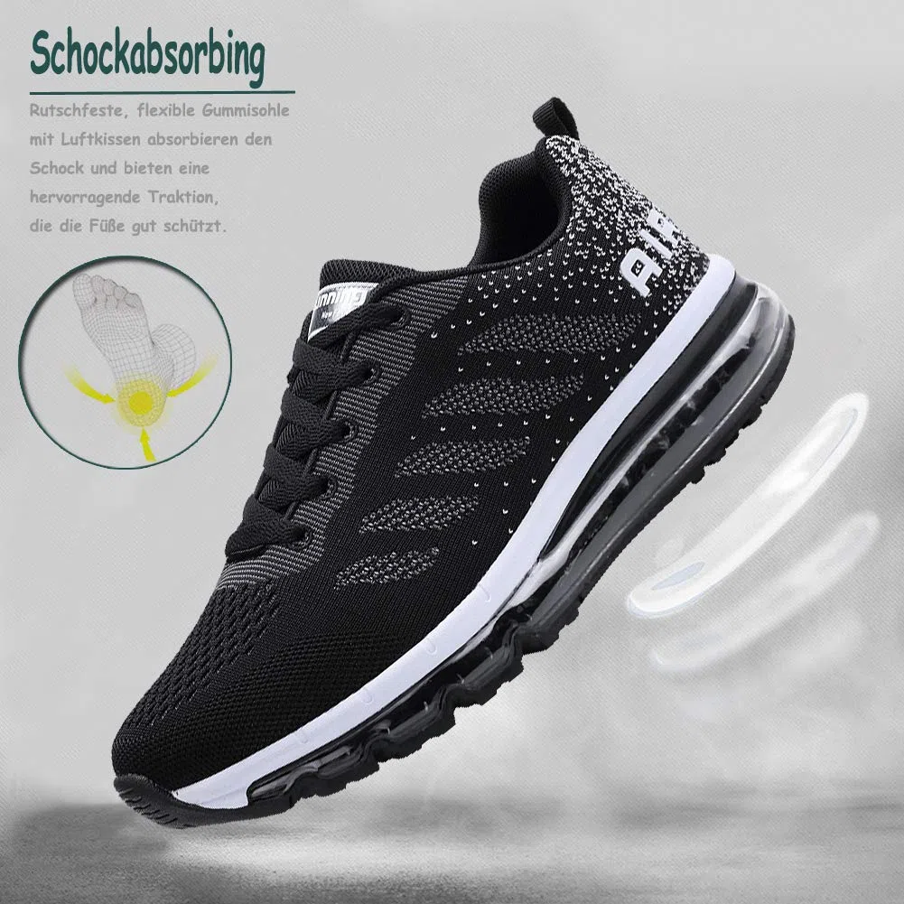 Scarpe da Ginnastica Donna Uomo Sportive Sneakers Running Air Scarpe per Outdoor Fitness Corsa Walking 34EU - 46EU