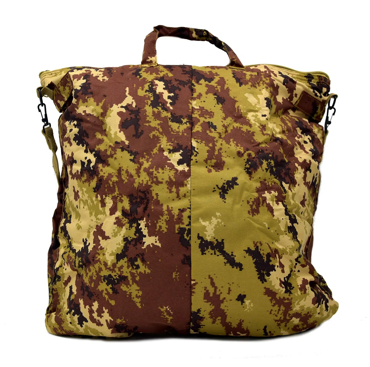 Borsa Porta Casco da Volo Pilota Militare Flight Helmet Bag (Camo VEGETATO)