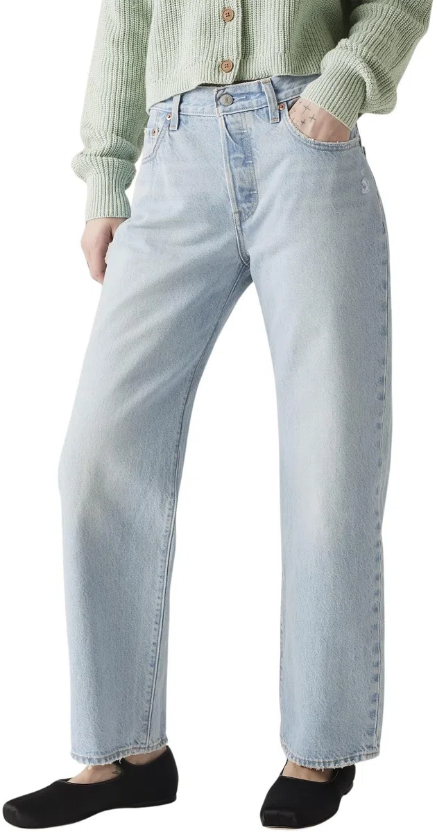 Levi's Donna Jeans 501 90s Ankle in Cotone, Straight Fit
