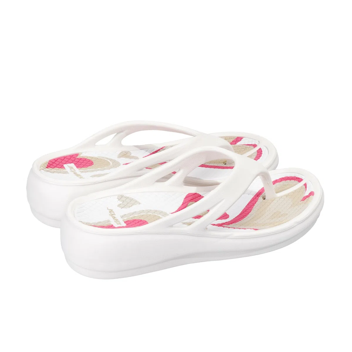 Infradito Donna Mare con Zeppa 5.5cm, Ciabatte Piattaforma in EVA Morbida e Leggera, Sandali Estivi con Suola Antiscivolo per Piscina, Casa e Doccia, Design Traspirante con Stampa Interna