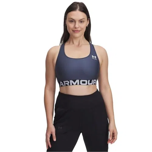 Under Armour HG Mid Branded Reggiseno sportivo da donna