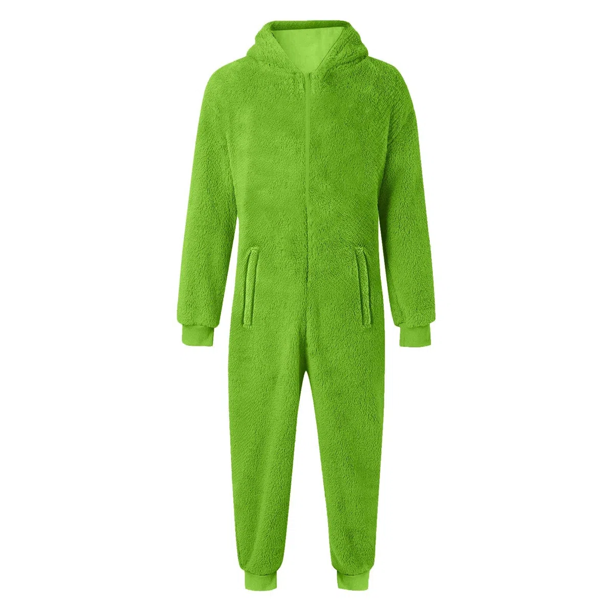 WWricotta Tutina in pile foderata per bambini, morbida, con piedini antiscivolo, facile vestizione, comfort indoor e outdoor, neonati/A