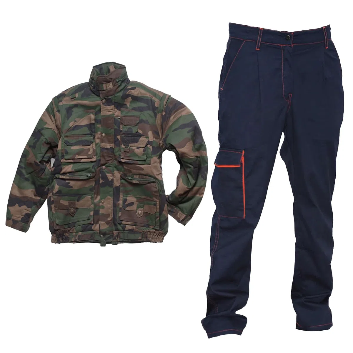 fratelliditalia.org Kit da Lavoro con Giubbino e Pantalone per carrozziere Elettricista Falegname ferramenta gommista Idraulico e Meccanico