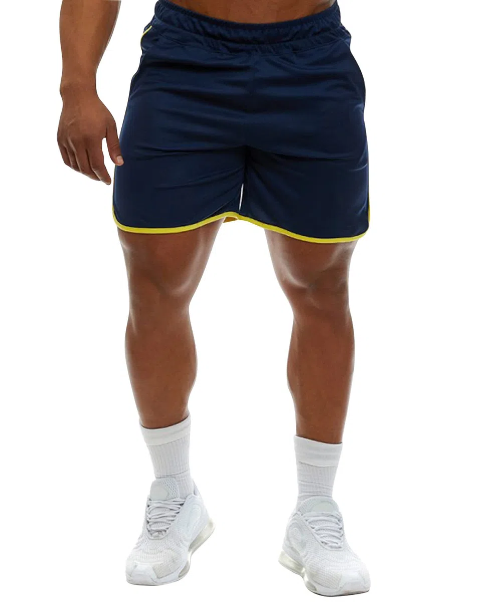 Genfien Pantaloncini Sportivi da Uomo Allenamento Fitness Shorts Jogging Pantaloncini Asciugatura Veloce Traspirante Leggero Sportivi Shorts
