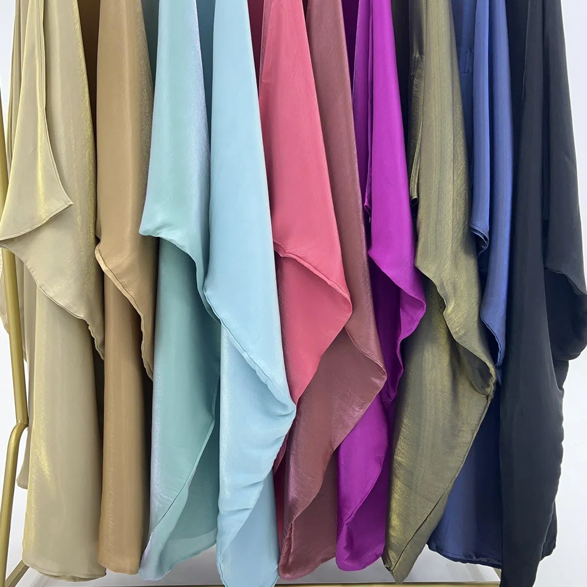 Abaya Donna Islamico – Abito Musulmani Elegante - Abito Nobile per Donne e Ragazze Modeste - Ideale per la Preghiera e l'Uso Quotidiano, Eleganti Matrimonio, Estiva Casual Abiti