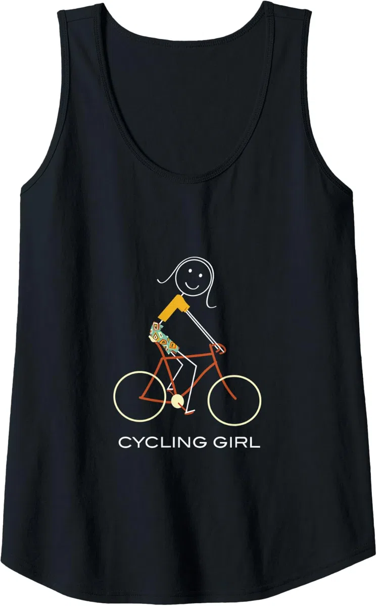 Donna Ciclismo da donna divertente, regalo in bicicletta per Canotta