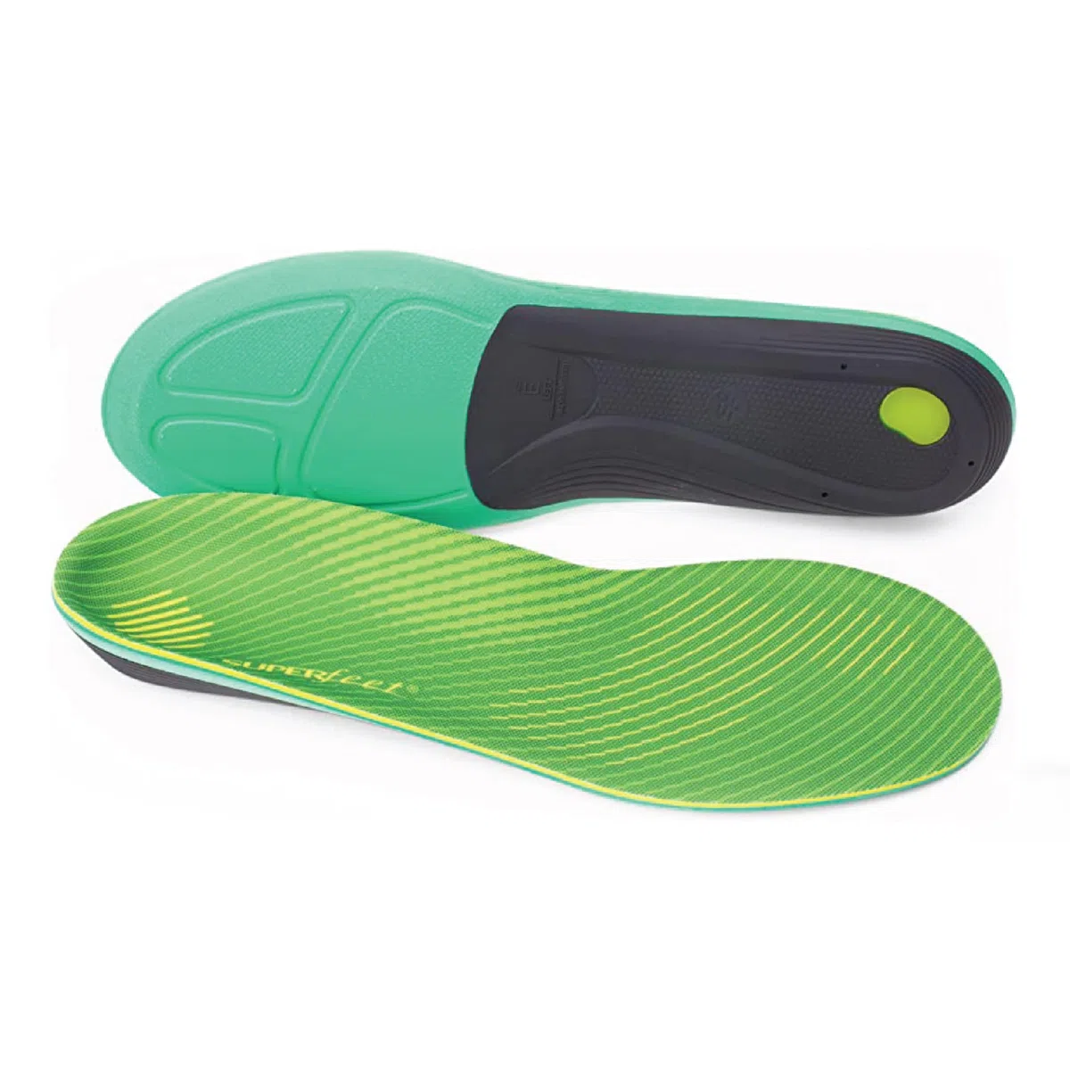 Superfeet Active Support Solette per Arco Alto, EU 39-41 | Supporto di precisione per arco alto con calotta EVOLyte e schiuma Aerospring Rebound, coppa del tallone e ammortizzazione