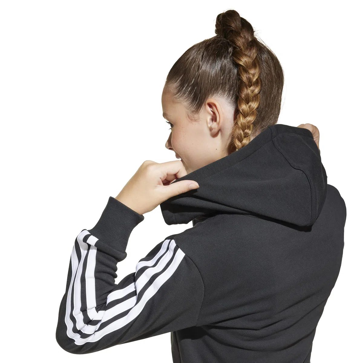 adidas Kids Felpa con Cappuccio Essentials Full-Zip Junior