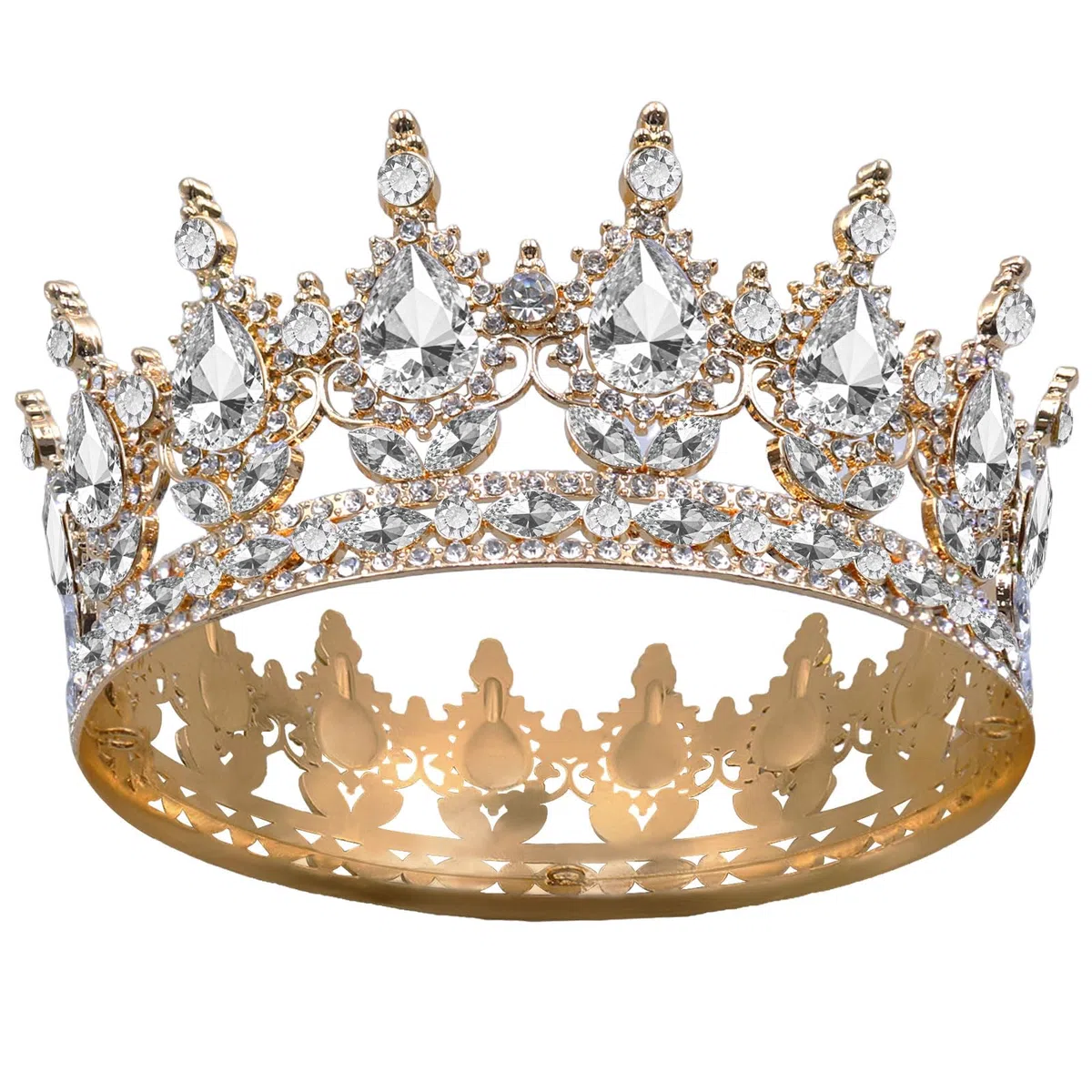 Ragazza Corona Regina, Corona Scintillante, Bellissimo Tiara Principessa, può Essere Indossato come Regalo per Matrimoni, Fotografia, Feste di Compleanno
